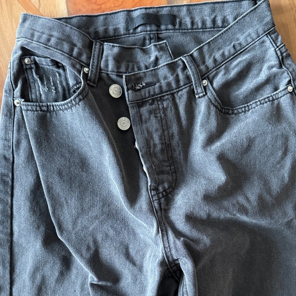 Y/Project Gray Ankle & Cropped Jeans